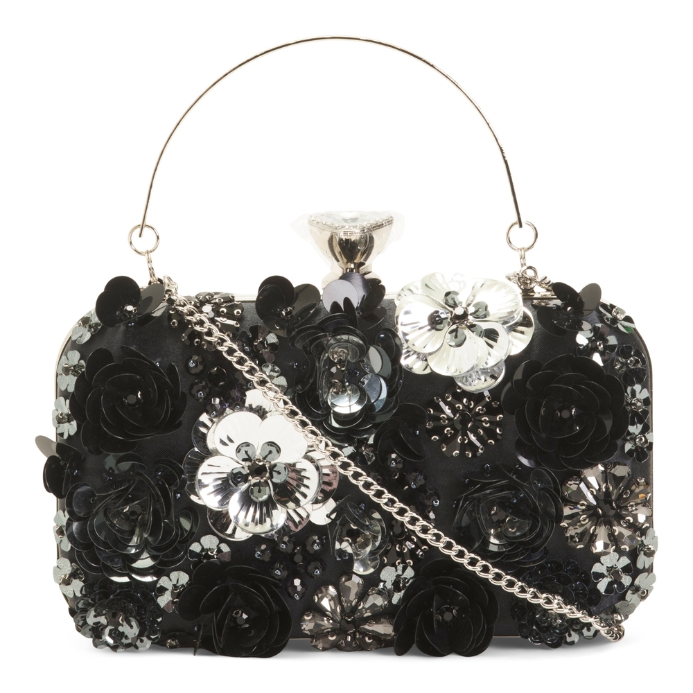Viral Alessia Bianchi Beaded Floral Embellished Handbag